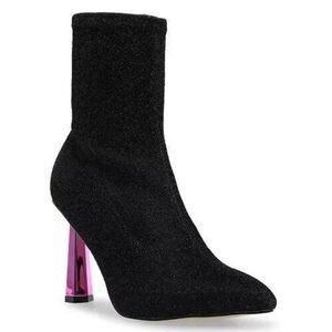 Betsy Johnson Tobin Black Boots Size 8